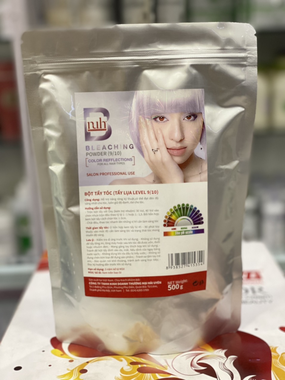 Bột tẩy tóc NUH level 9/10
