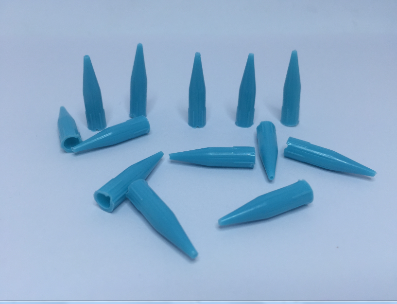 Đầu nhựa xăm thẩm mỹxanh Meicha Bl-14 1 cái