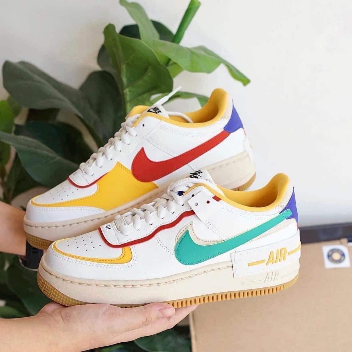 Giày chính hãng Air Force 1 Shadow 'Multicolor' - CI0919-118