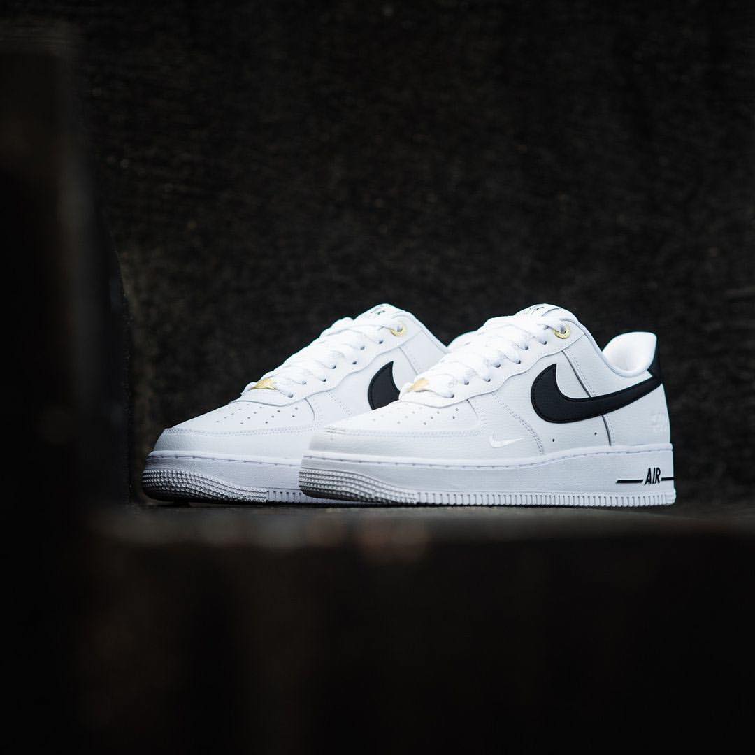 Giày chính hãng Air Force 1 Low Anniversary 'White Black' - DQ7658-100