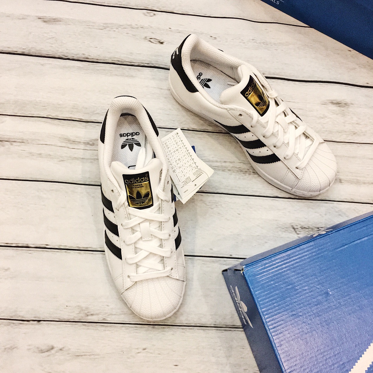 Giày Chính Hãng Adidas Superstar Gold Stamp C77154 Steve Store