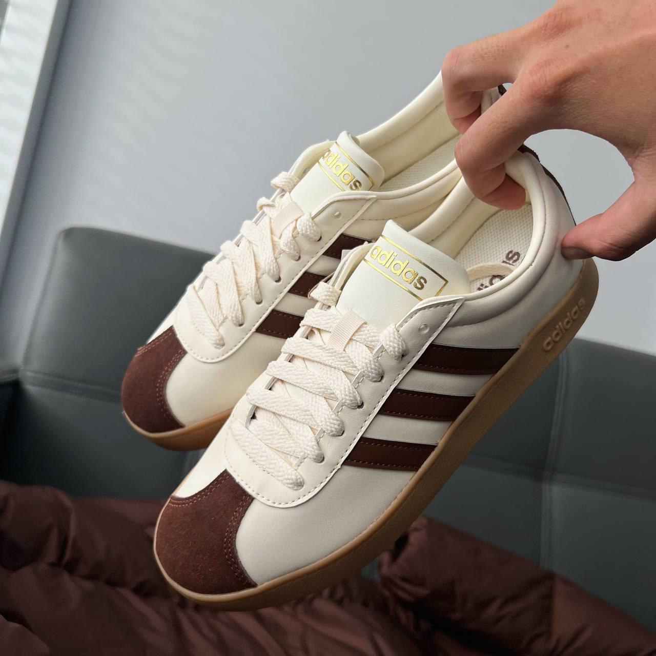 Adidas Neo VL Court 2.0 Cream Brown ID6016