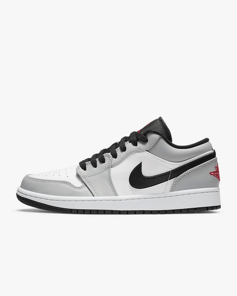 Giày Chính Hãng Air Jordan 1 Low Light Smoke Grey V2 - 553558030