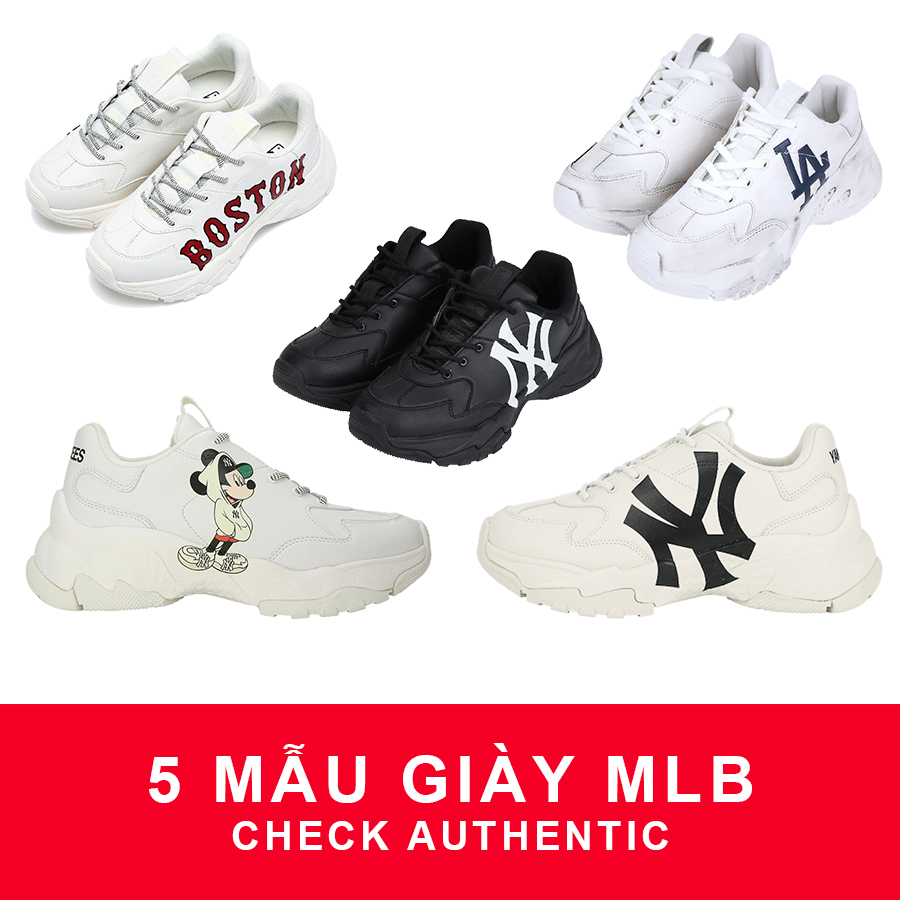 5 mẫu giày MLB nhất định phải check mlb chính hãng