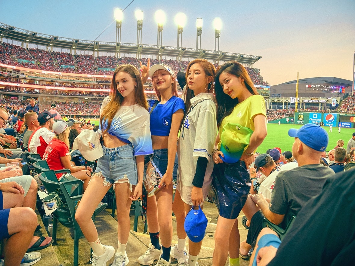 [ MLB ALLSTARWEEK ] Phong Cách Đội Bóng LA DODGERS Cùng Với 4 Cô Gái MLB CREWS  Xinh Đẹp