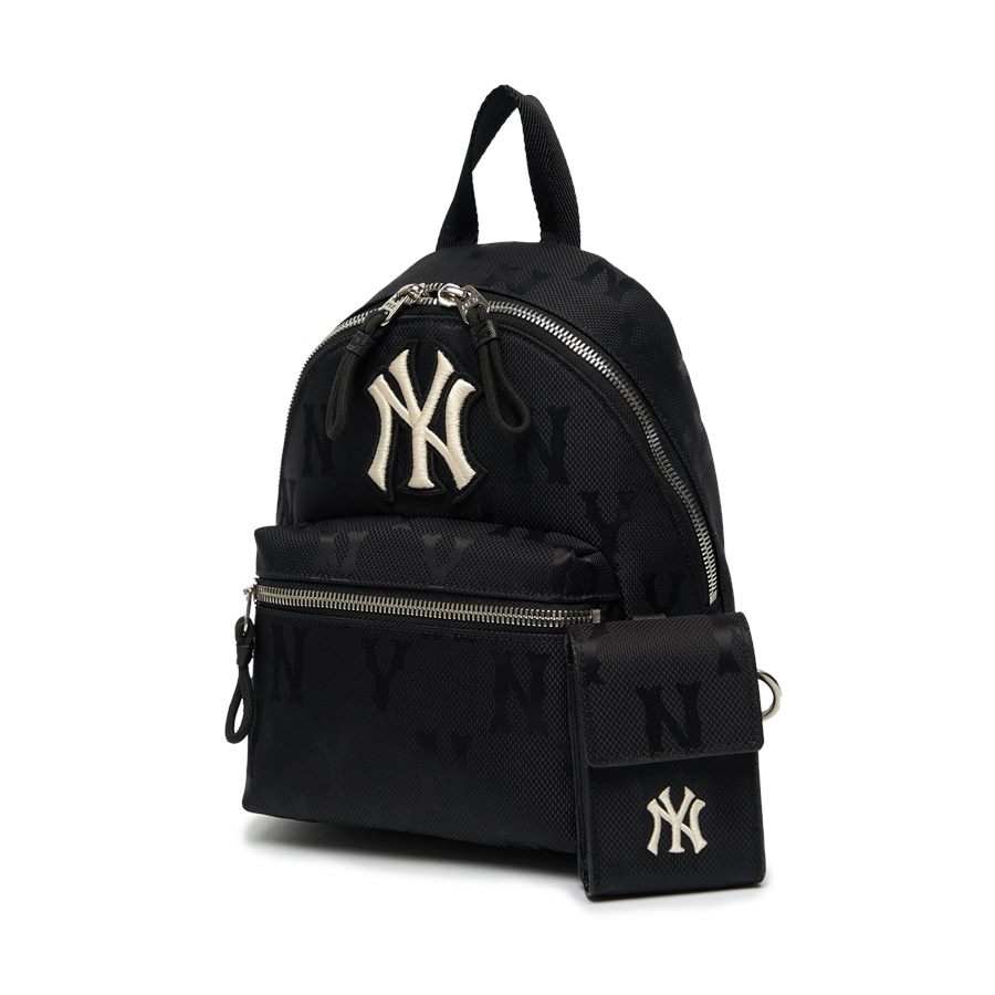 MLB Việt Nam  Balo MLB Monogram New York Yankees Beige  BIR  MLB Việt Nam