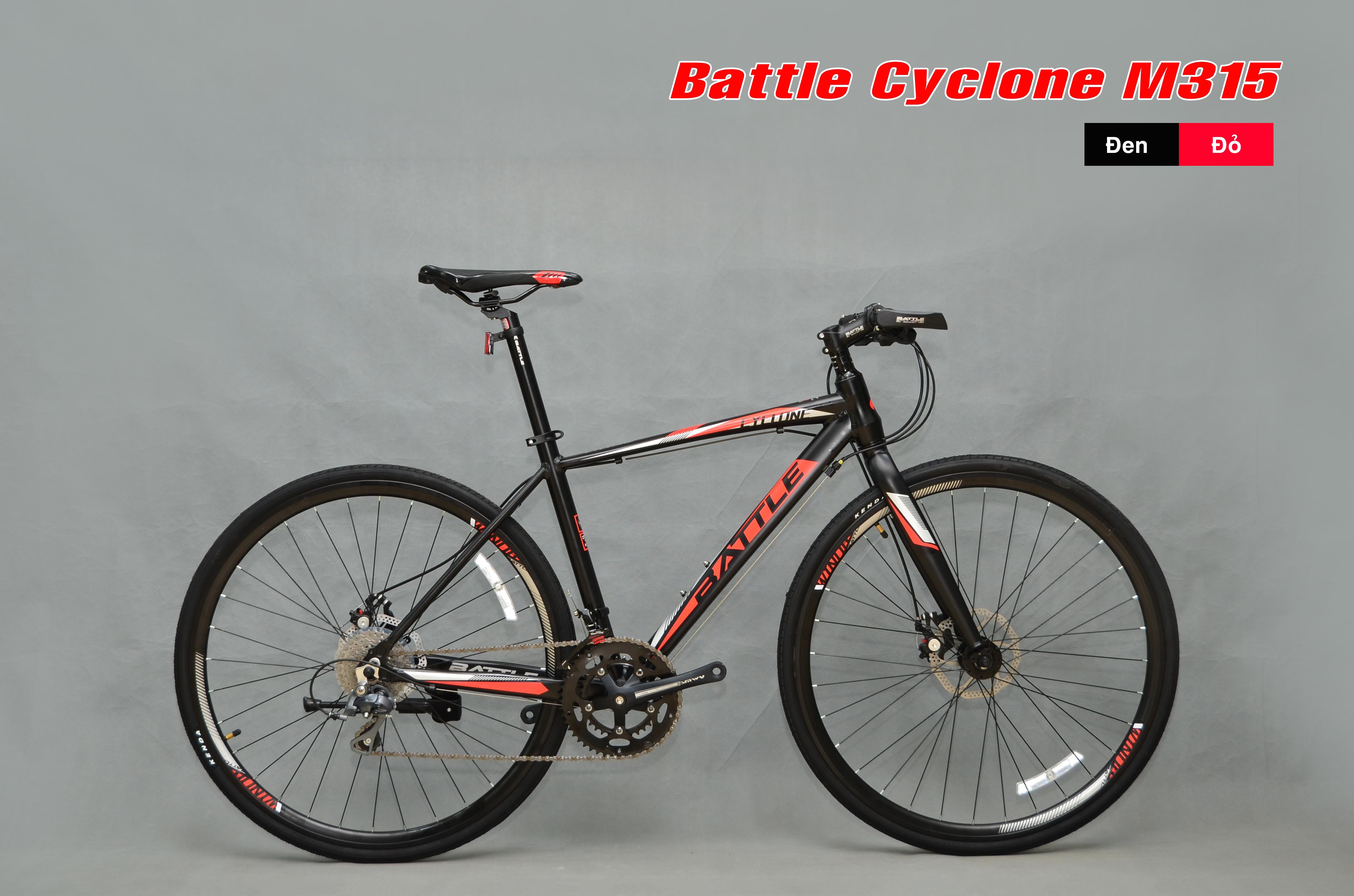 Xe đạp Touring BATTLE Cyclone M315: Khung Nhôm, Tay đề SHIMANO M315 2x8 (16 tốc độ), Lốp Kenda 700x28C | Xe Đạp Toàn Phát Xe Đạp Touring Battle Cyclone M315: Khung Nhôm, Tay Đề Shimano M315 2X8 (16 Tốc Độ), Lốp Kenda 700X28C | Xe Đạp Toàn Phát