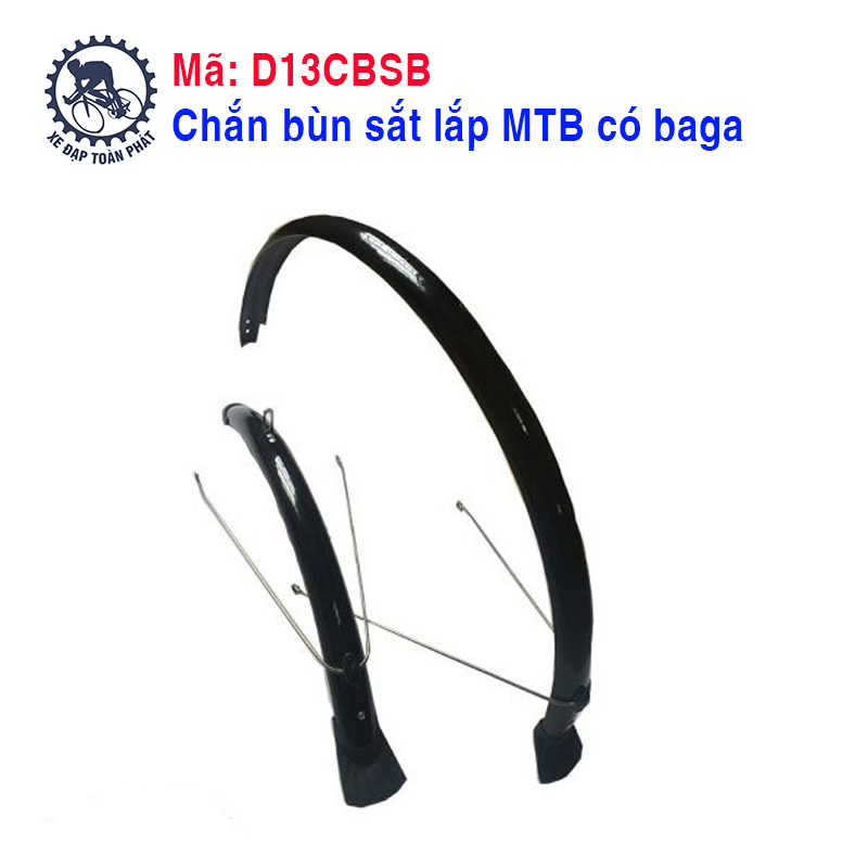 Chắn bùn sắt lắp MTB có baga