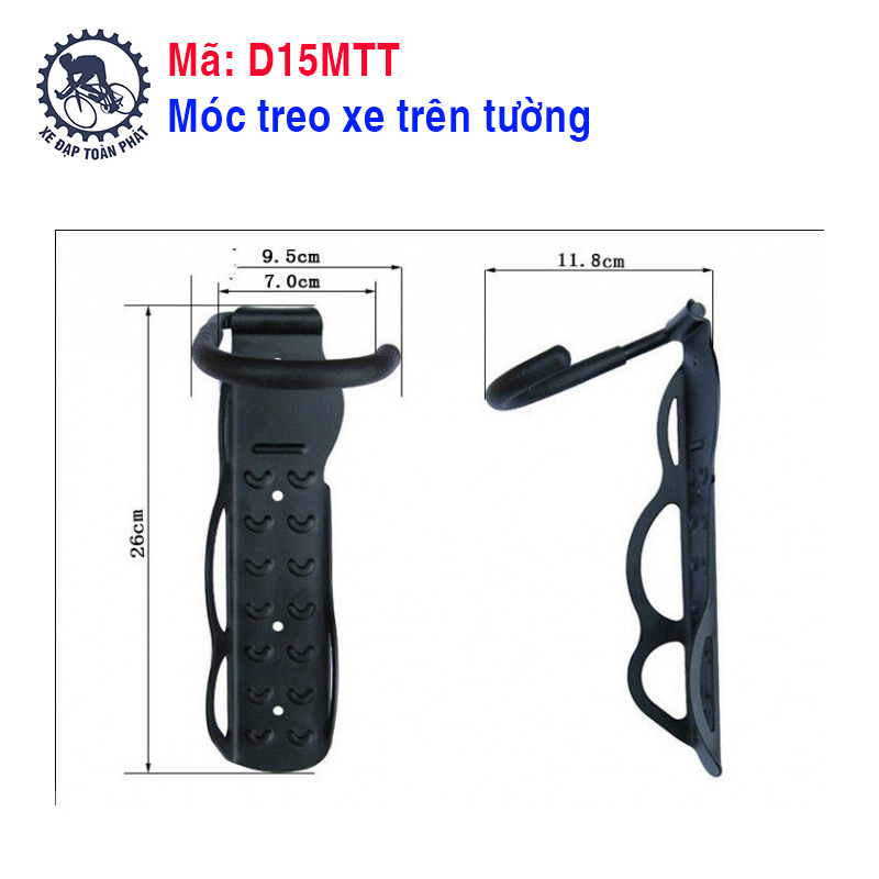 Móc treo xe trên tường