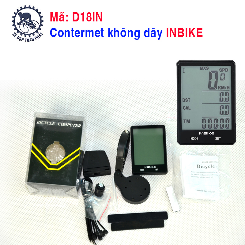 Contermet không dây INBIKE