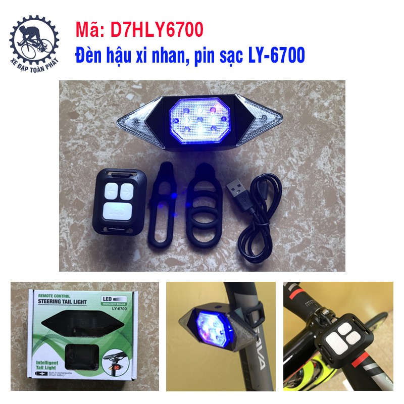 Đèn hậu xi nhan, pin sạc LY6700