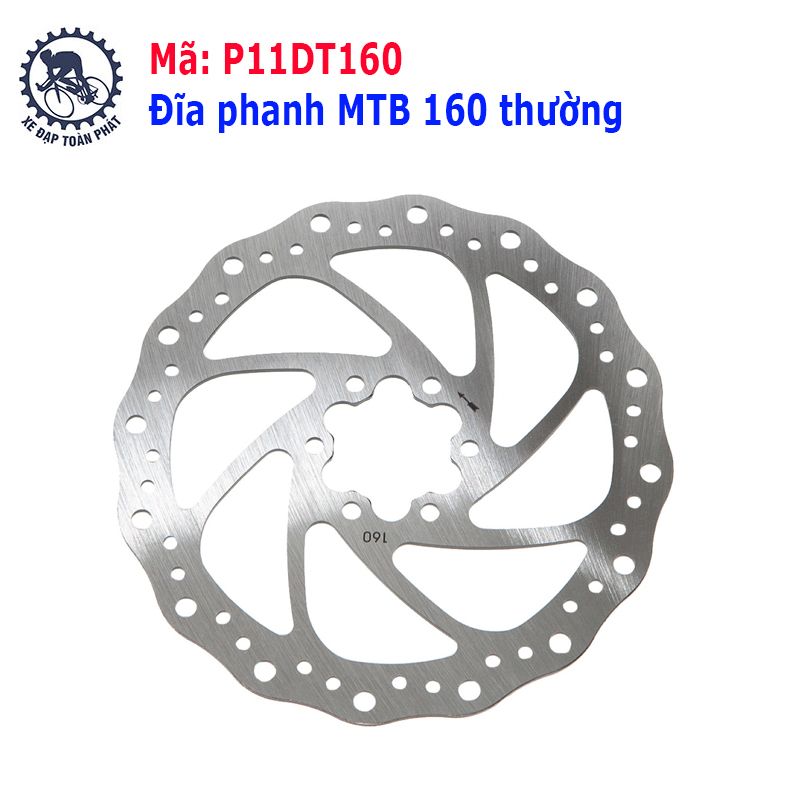 Đĩa phanh MTB 160 thường
