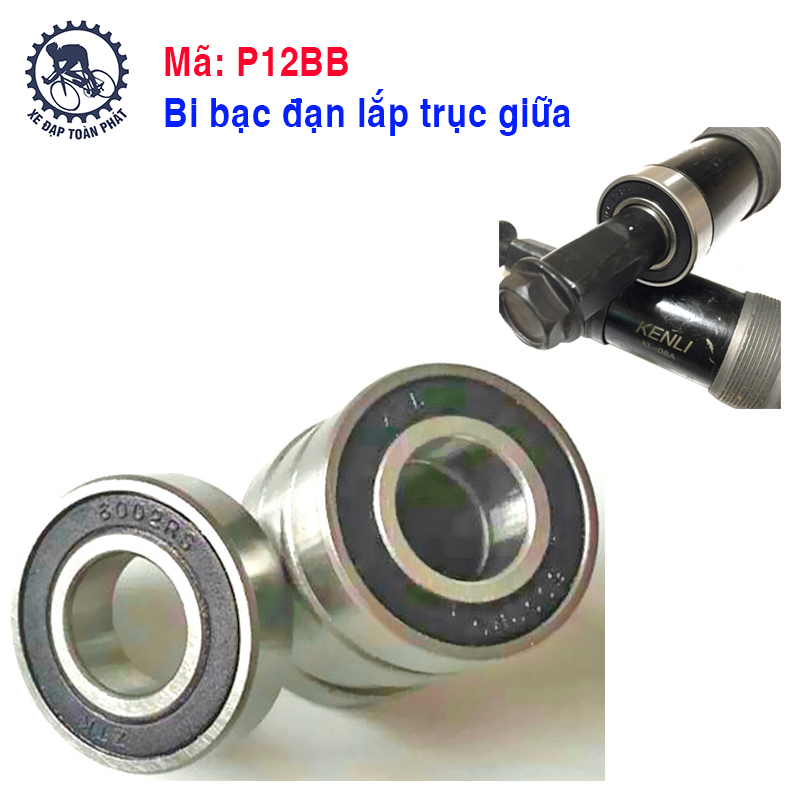 Bi bạc đạn lắp trục giữa