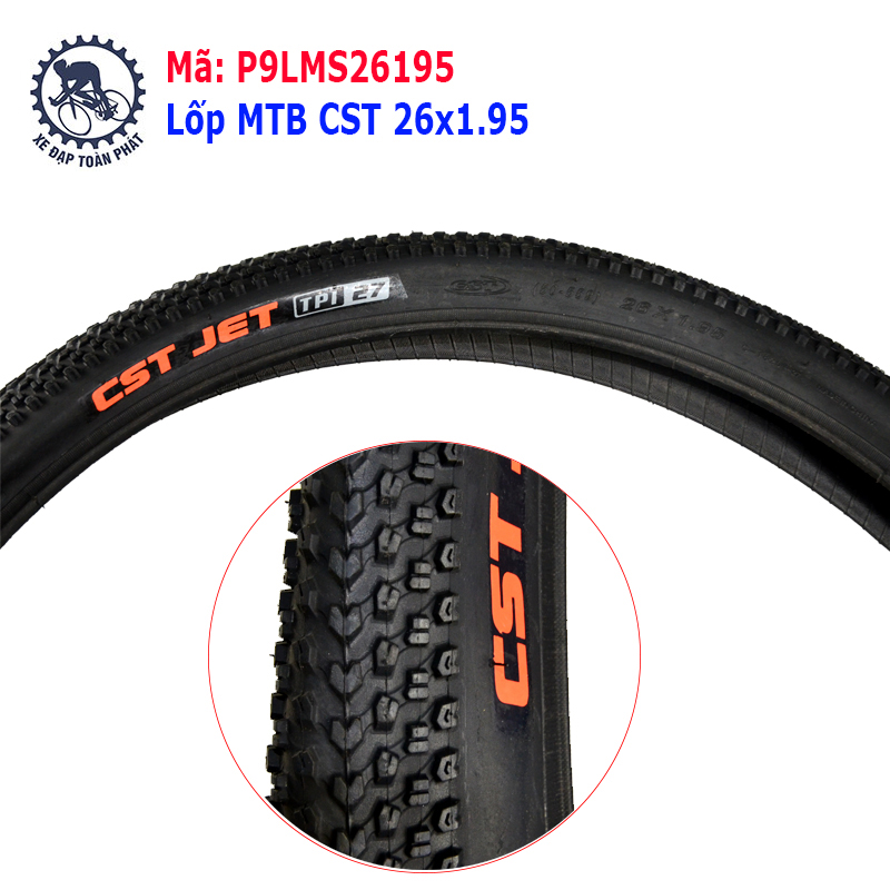 Lốp MTB CST 26x1.95