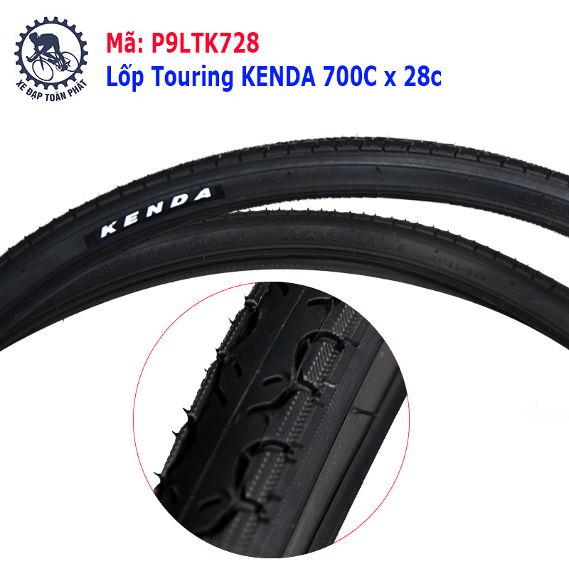 Lốp Touring KENDA700C x 28c