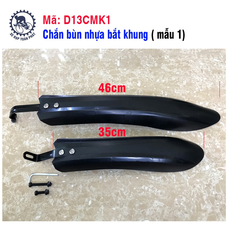 Chắn bùn nhựa bắt khung- mẫu 1