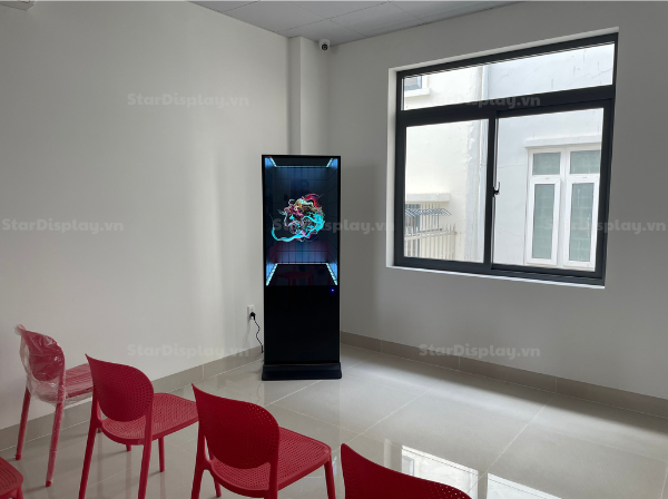 2024/02: Lắp đặt màn hình quảng cáo chân đứng chuyên dụng 49inch tại Trung tâm Giáo dục IMG Việt Nam