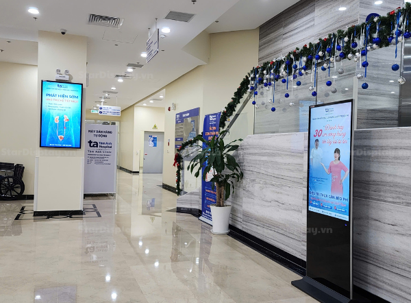 2024/05 : Bệnh Viện Tâm Anh - Lắp đặt hệ nhiều màn hình thông tin, quảng cáo và phần mềm điều khiển tập trung