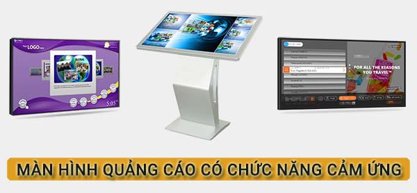 Màn hình quảng cáo cảm ứng IR Touch chuyên dụng