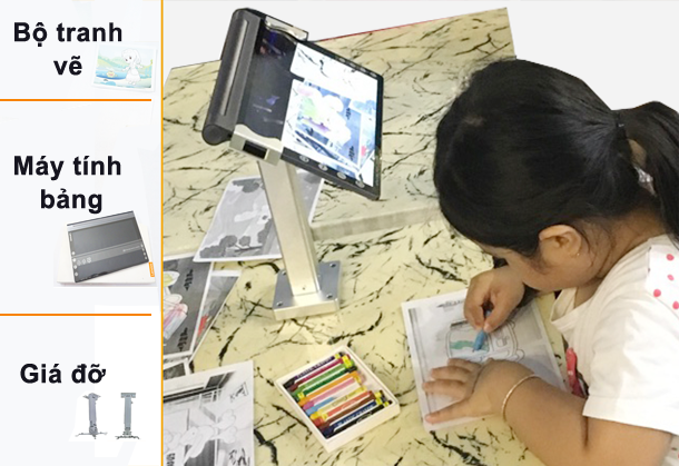 Trò chơi vẽ tranh tương tác 3D AR