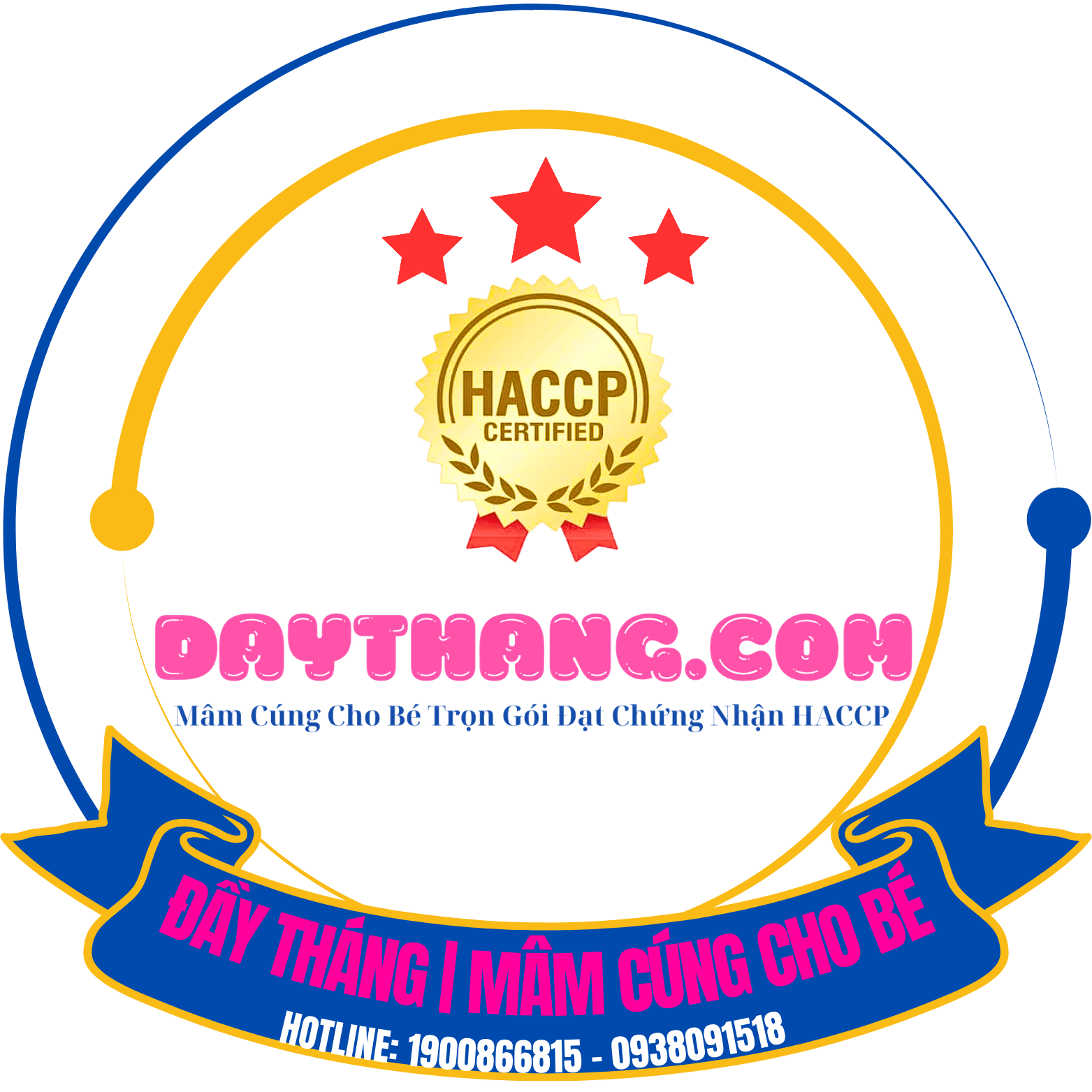 Mâm Cúng Đầy Tháng Thôi Nôi Cho Bé Đạt Chứng Nhận An Toàn Thực Phẩm Quốc Tế HACCP