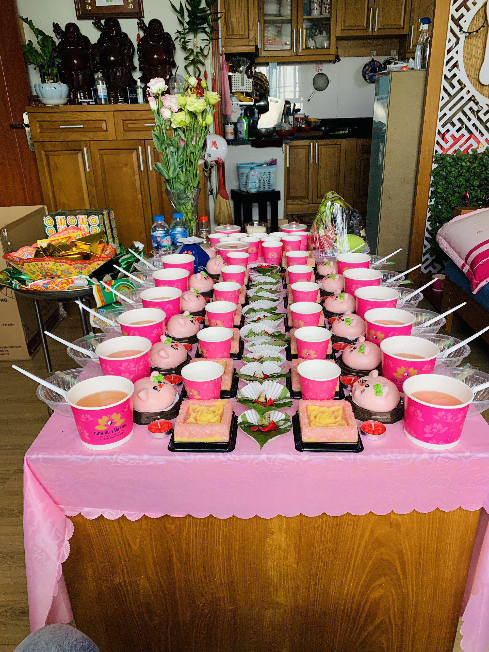 Mâm Cúng Đầy Tháng - Thôi Nôi Trọn Gói Giao Hàng Và Sắp Mâm Miễn Phí