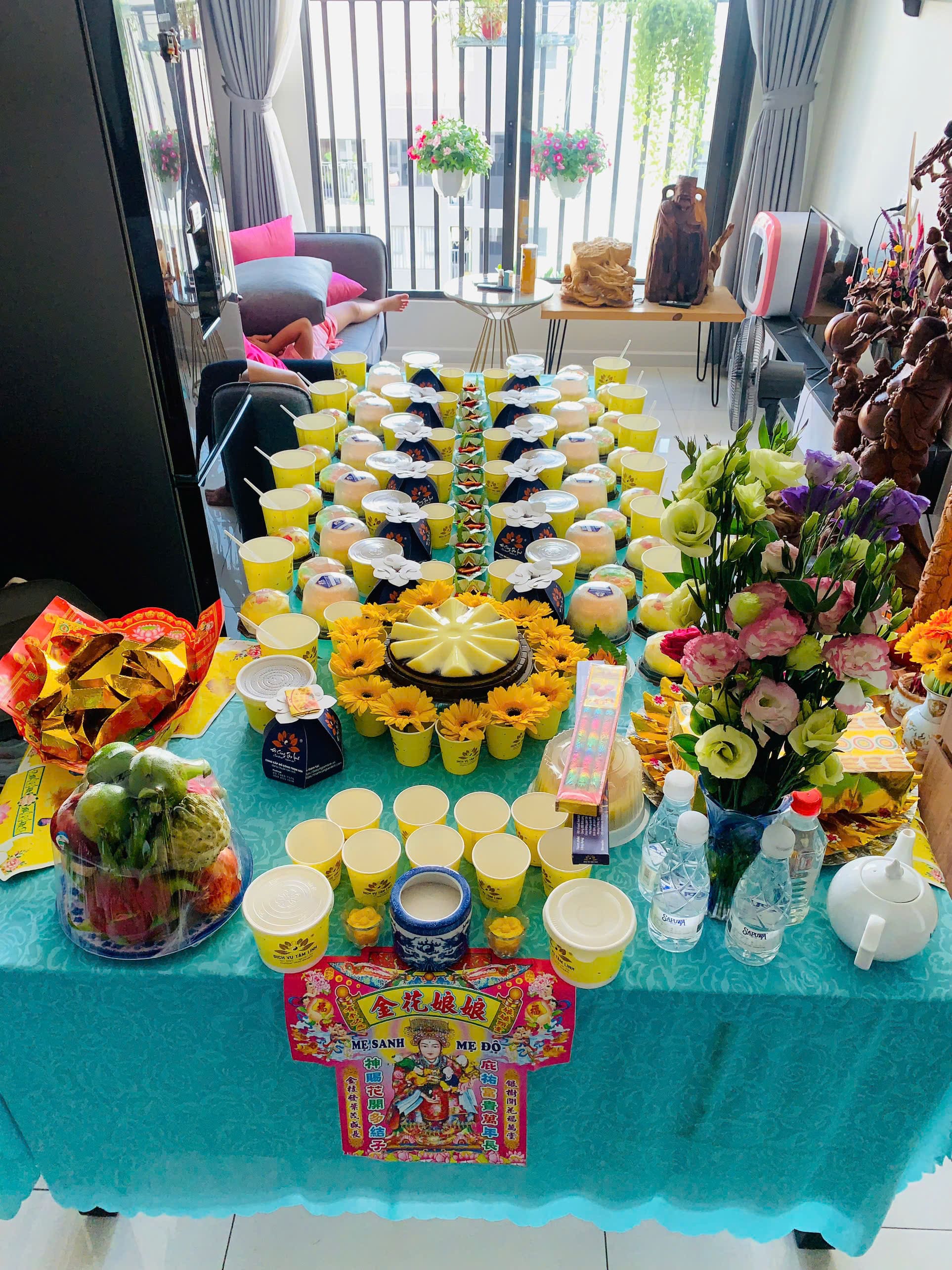 Mâm cúng đầy tháng chay trọn gói cho bé yêu