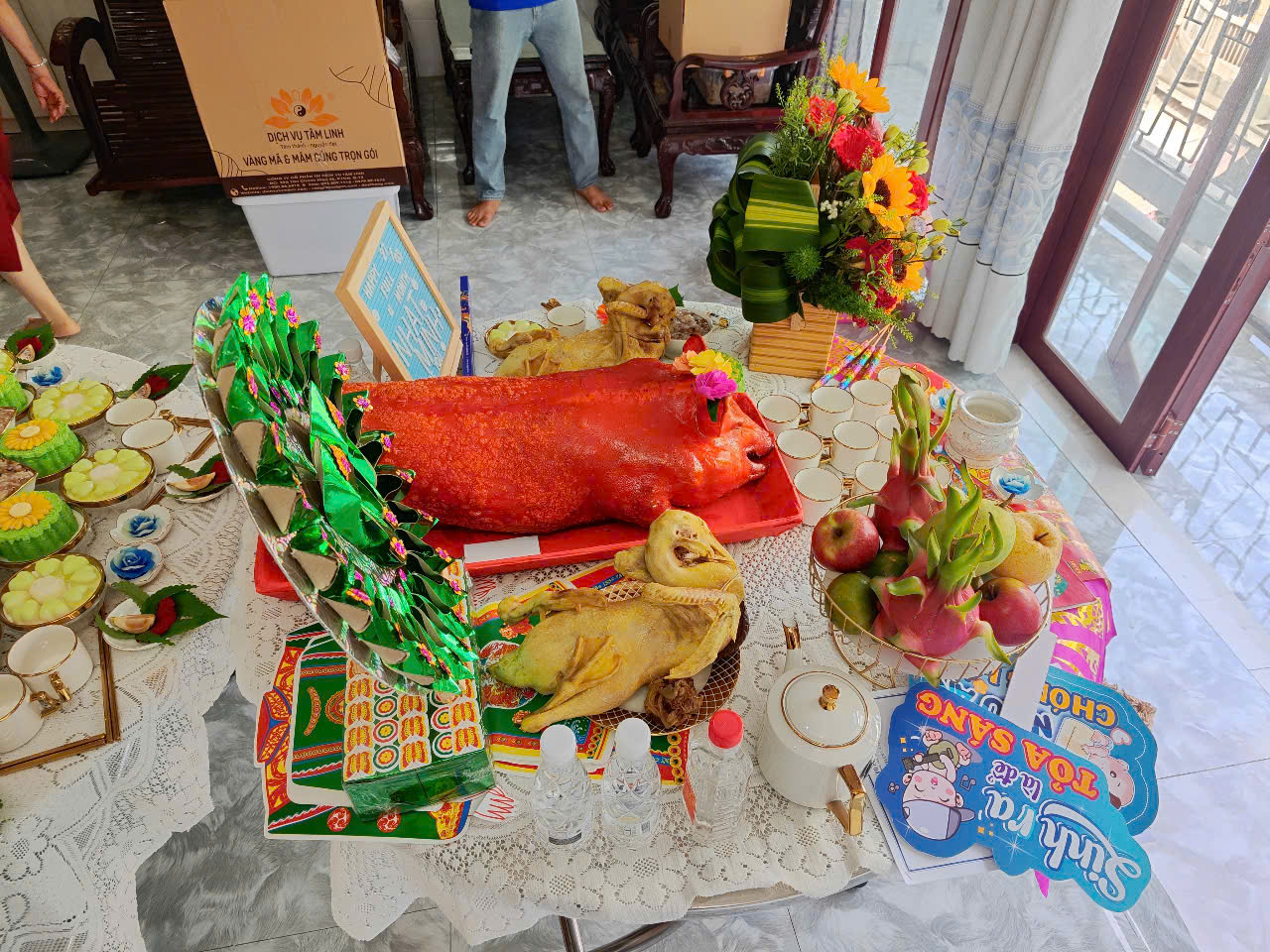 Lựa chọn dịch vụ mâm cúng đầy tháng trọn gói tại Quận 12 chất lượng