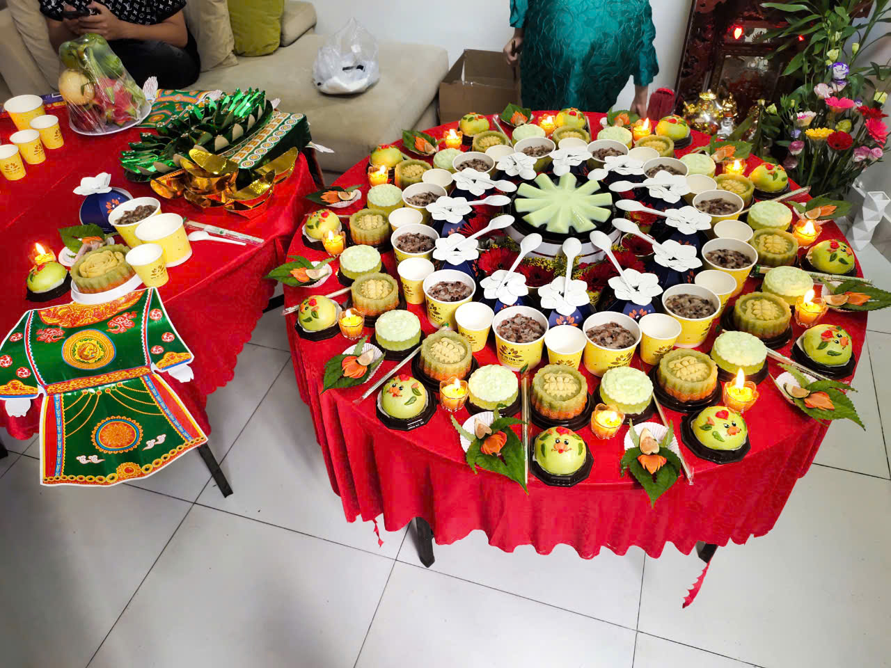 Mâm cúng đầy tháng chay trọn gói cho bé yêu