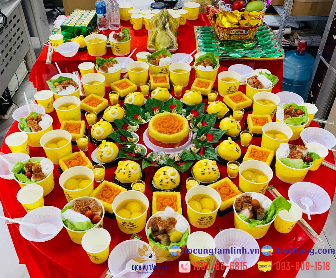 Xôi Chè Cúng Đầy Tháng