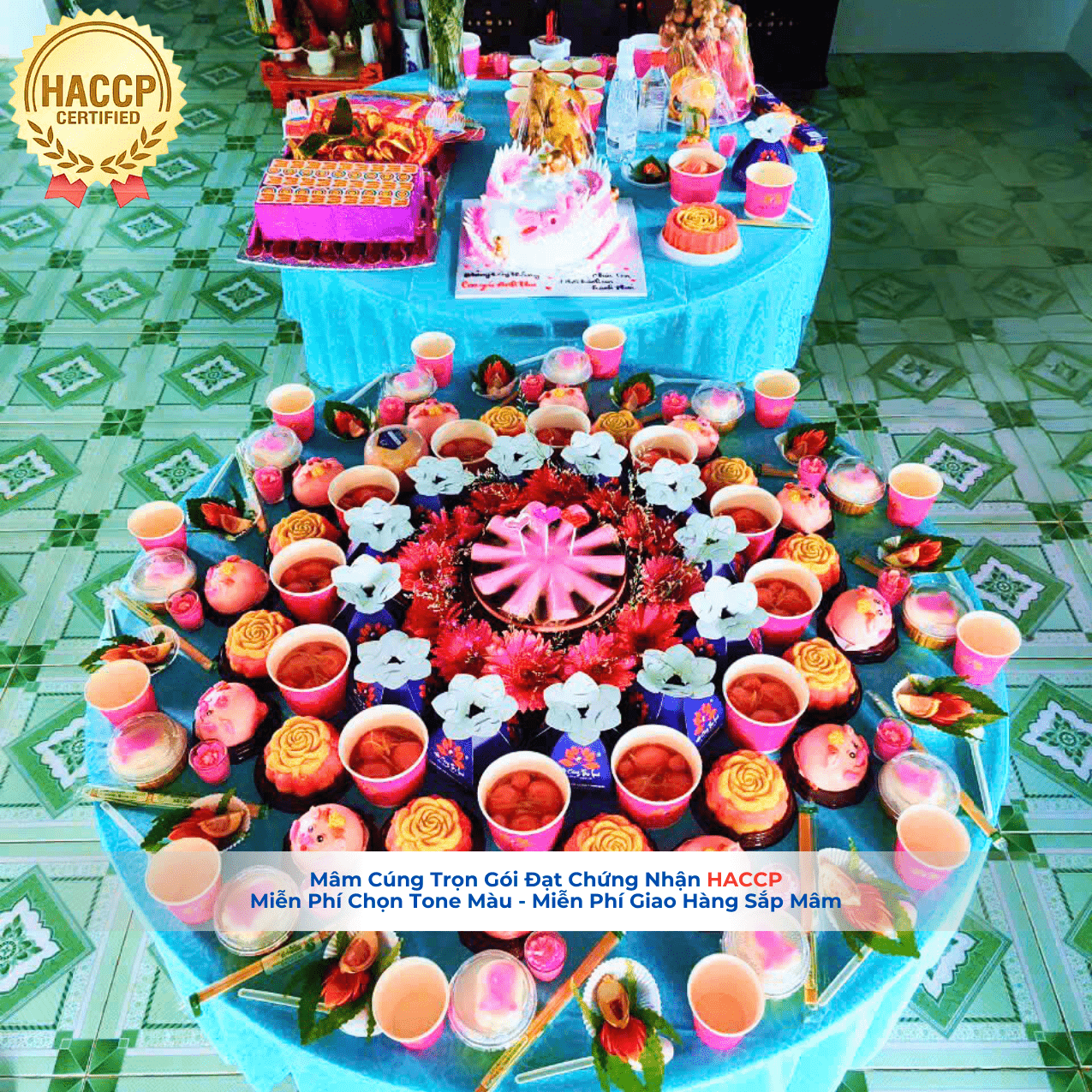 Mâm Cúng Đầy Tháng VIP 3