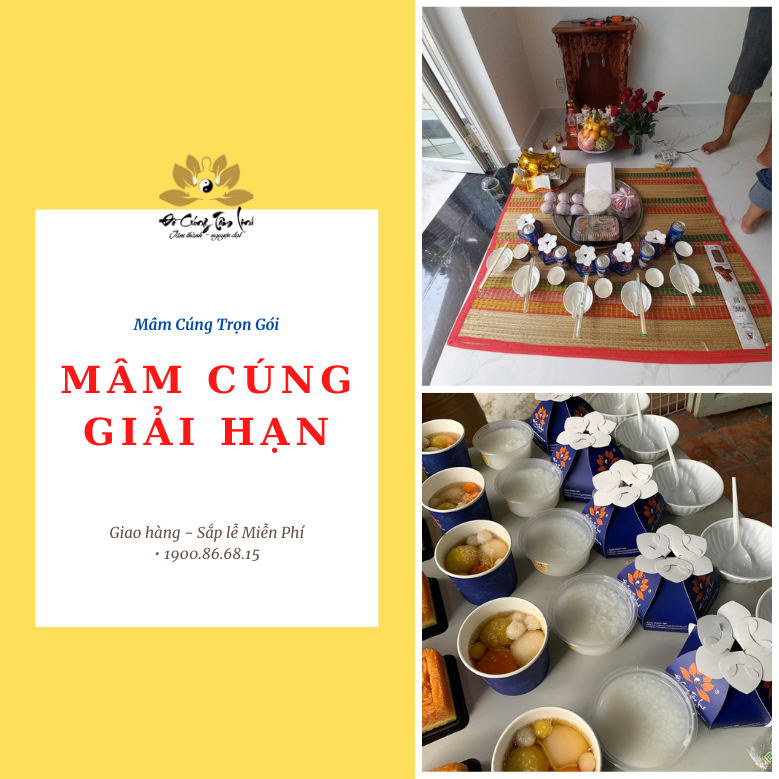 Mâm Cúng Giải Hạn/ Cúng Sao Giải Hạn