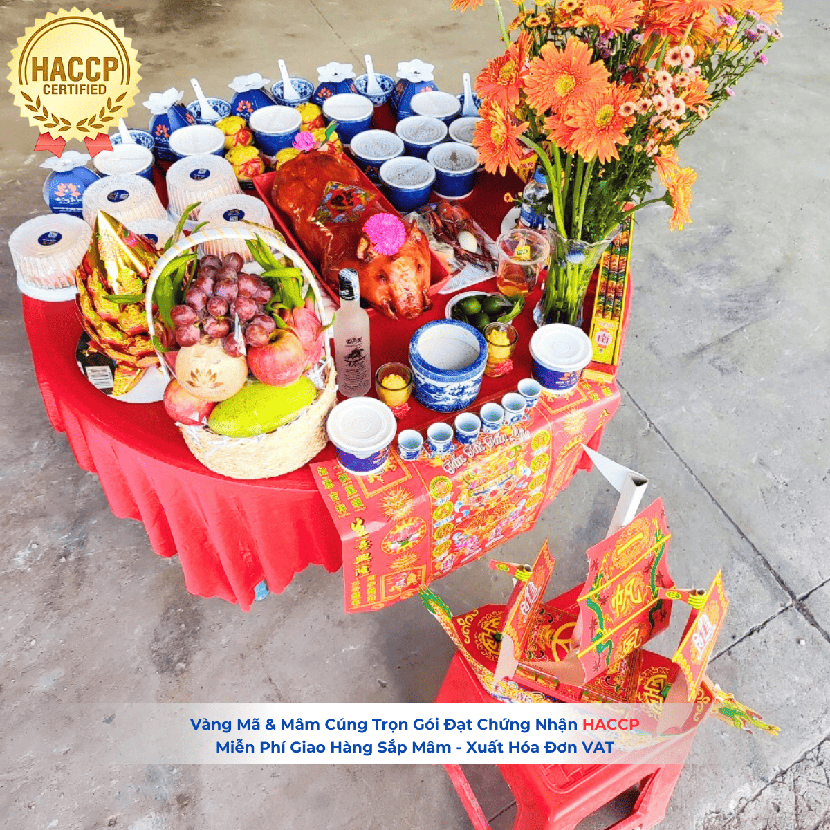 Mâm Cúng Khai Trương Thịnh Soạn VIP3