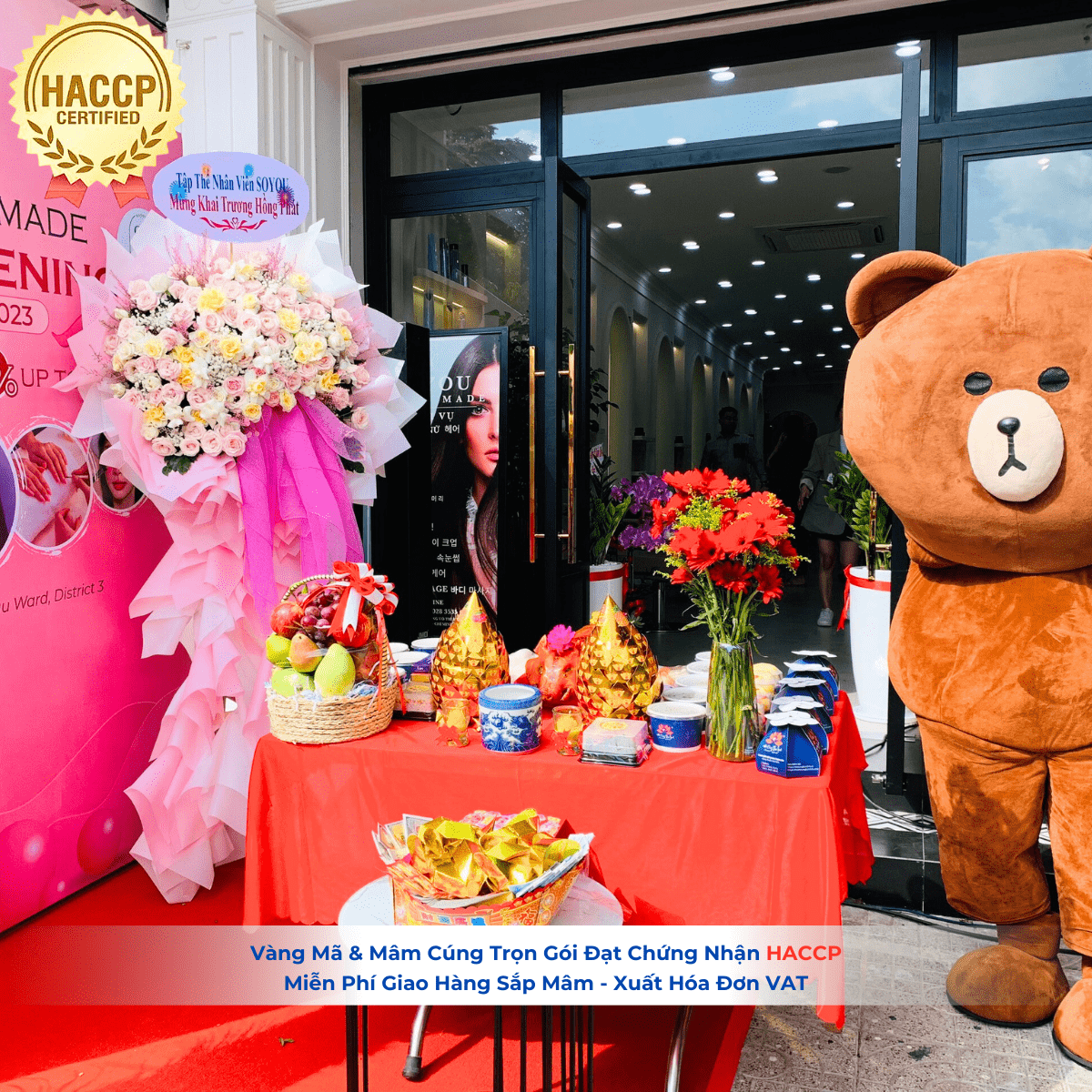 Mâm Cúng Khai Trương Thịnh Vượng VIP2