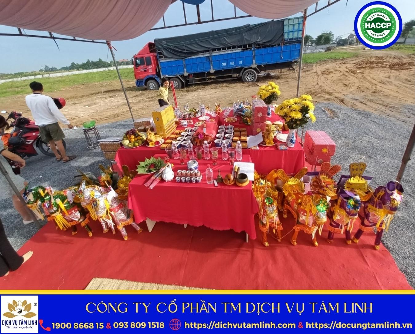 Mâm Cúng Tổ Nghề Xây Dựng Luxury