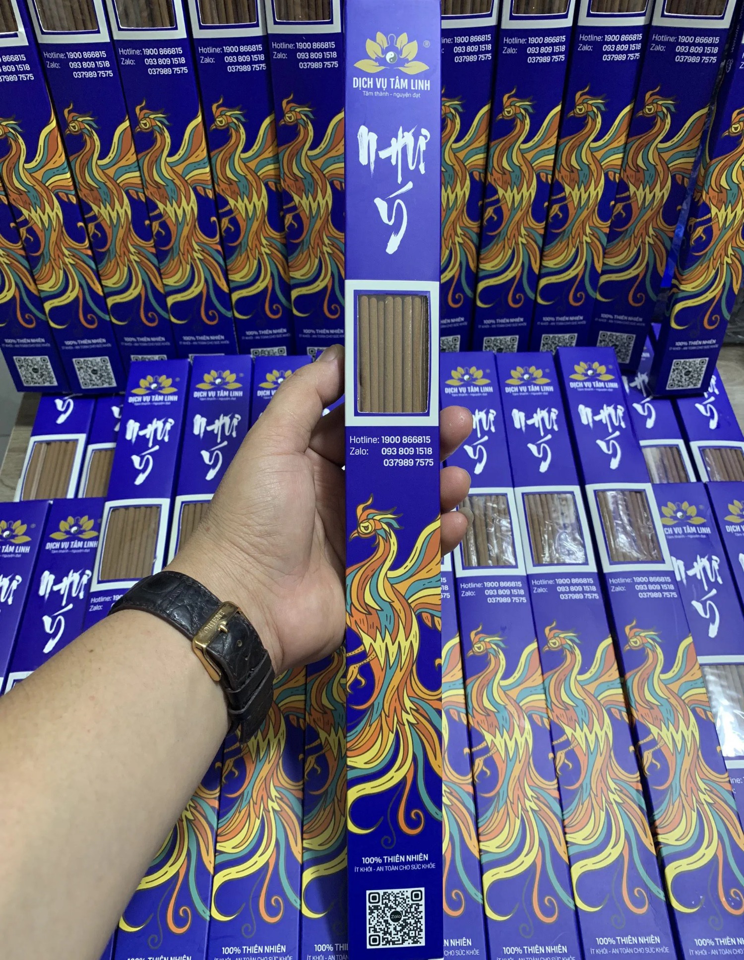 Nhang Sạch Thượng Hạng Như Ý (Hương Quế Tự Nhiên)