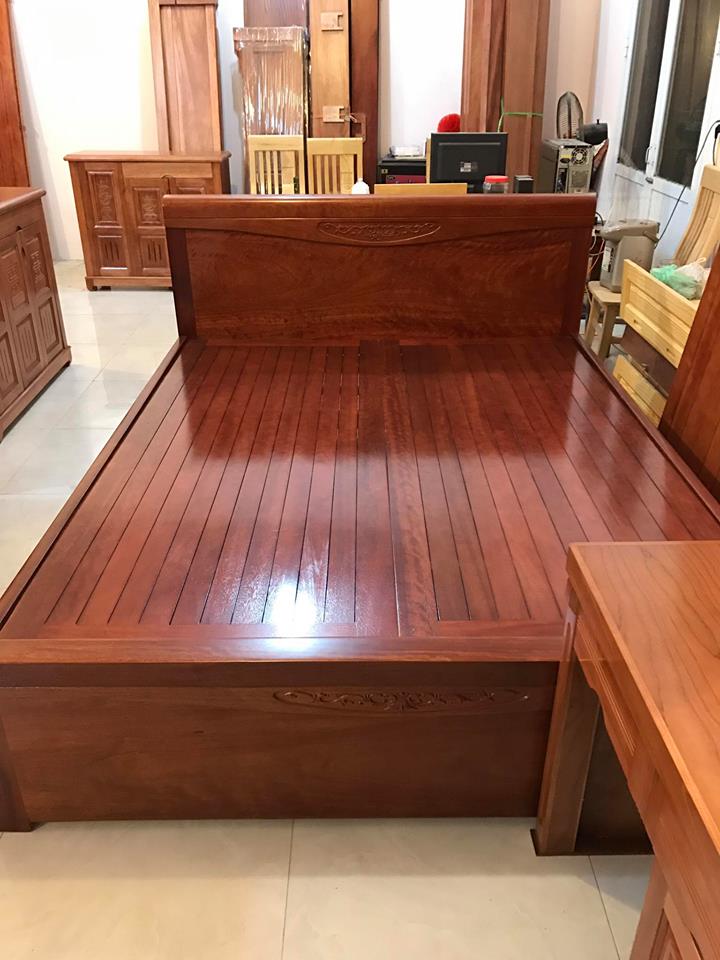 Giường Ngủ gỗ gội