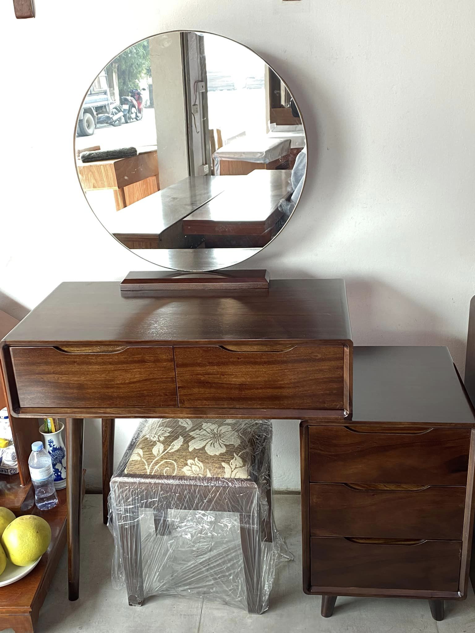 Bộ phòng ngủ gỗ mun