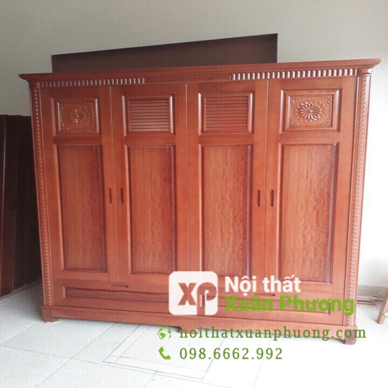 GIƯỜNG TỦ GỖ CẨM