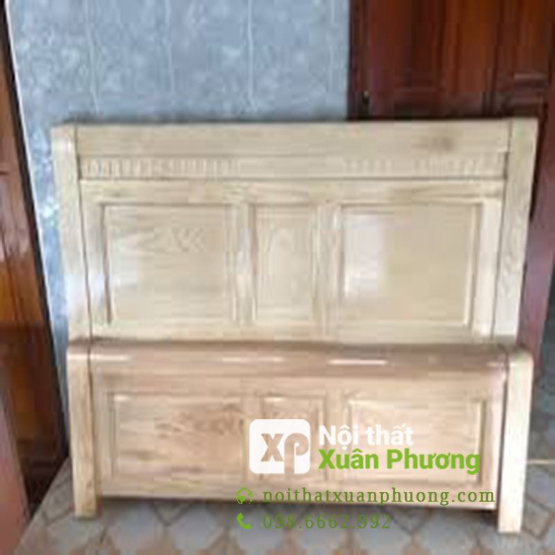 GIƯỜNG NGỦ GỖ SỒI