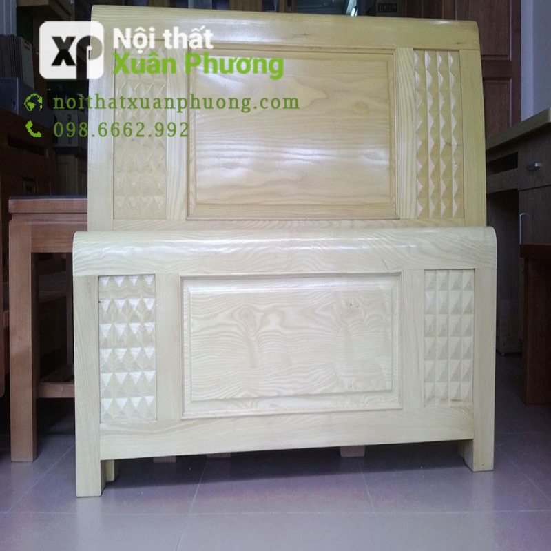 GIƯỜNG NGỦ GỖ SỒI