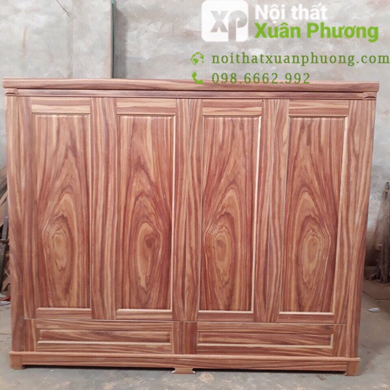 GIƯỜNG TỦ GỖ CẨM