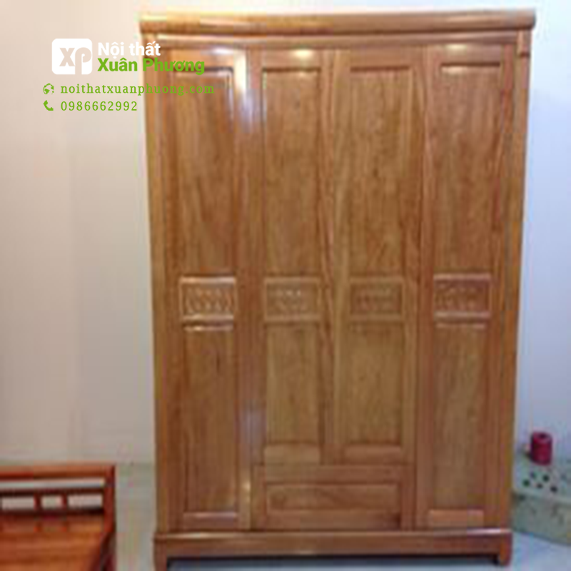 Tủ Ao Gỗ Sồi Nội Thất Xuan Phương
