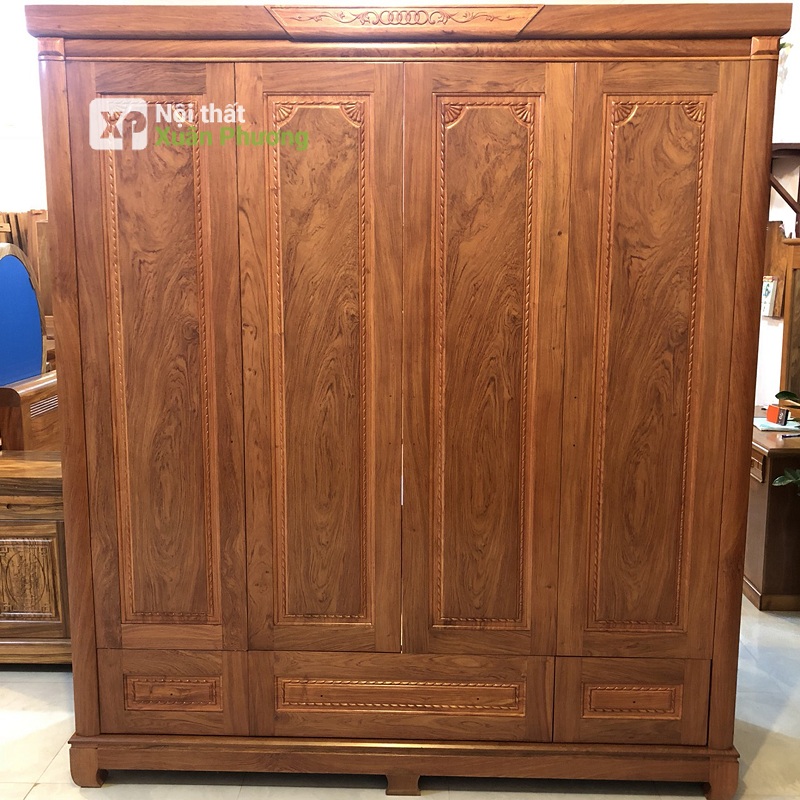 Combo chọn bộ gỗ hương đá – giường –  tủ – bàn trang điểm – táp đầu giường