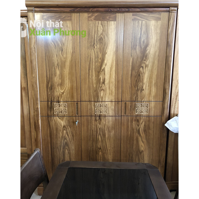 Tủ áo gỗ hương xám