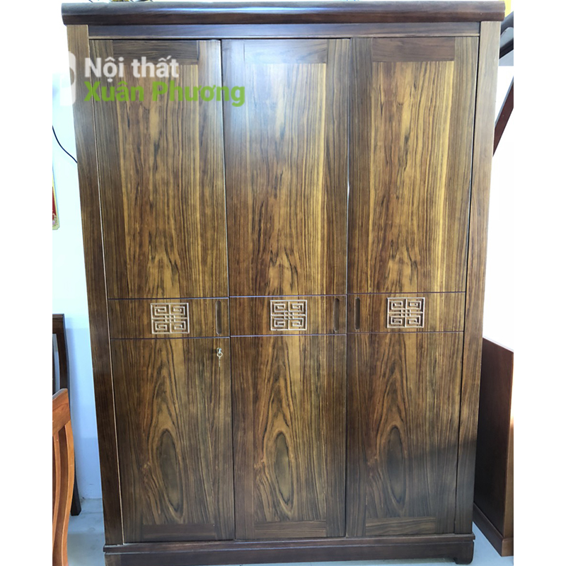 Tủ áo gỗ hương xám