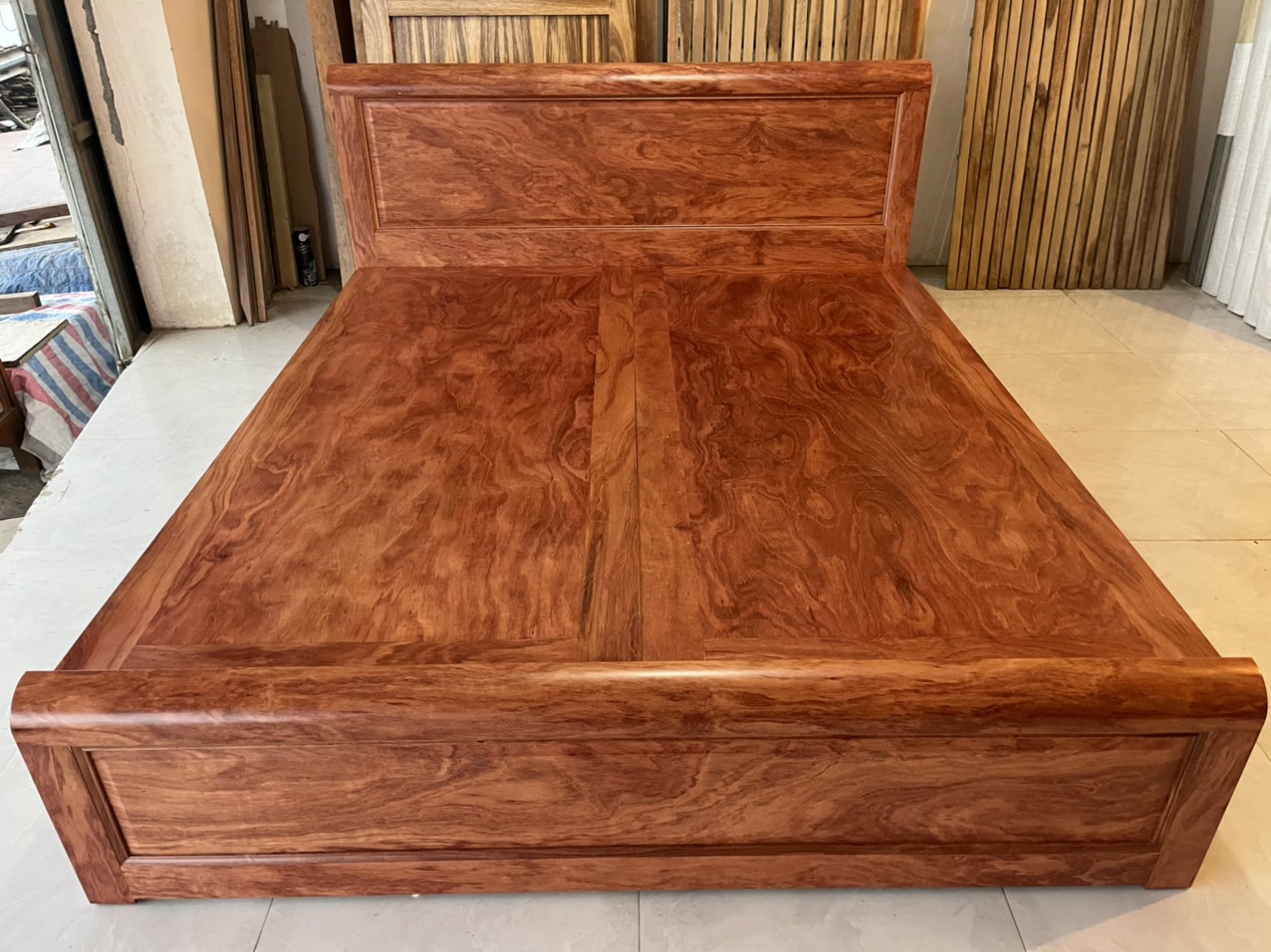 Giường Cẩm Trắc Paorosa