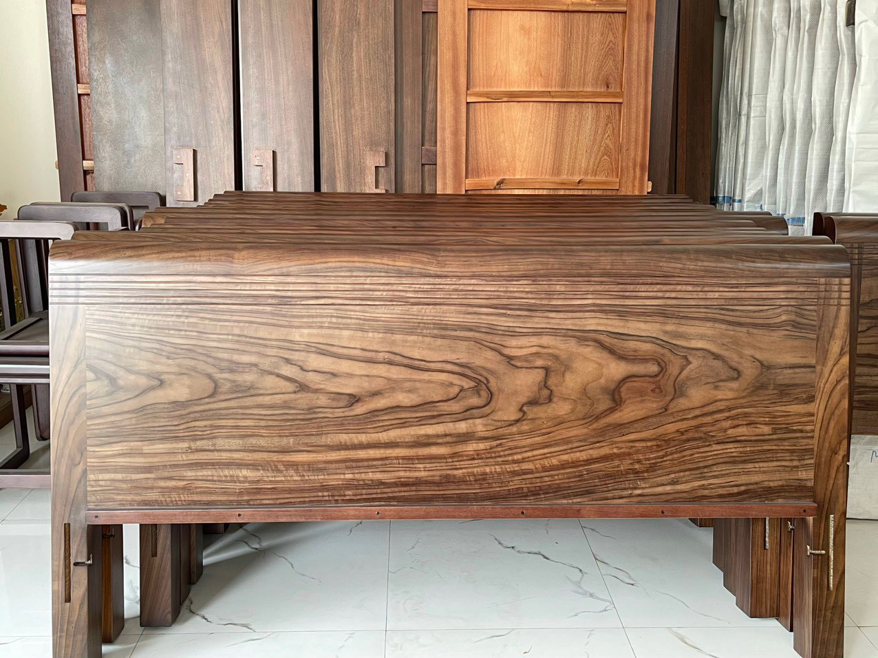 Bộ phòng ngủ gỗ mun