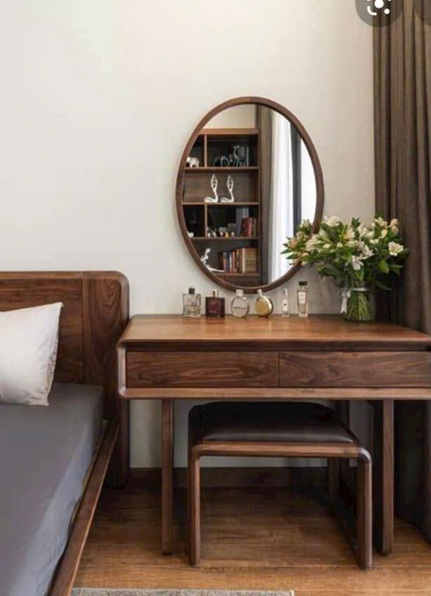 Bộ phòng ngủ gỗ óc chó