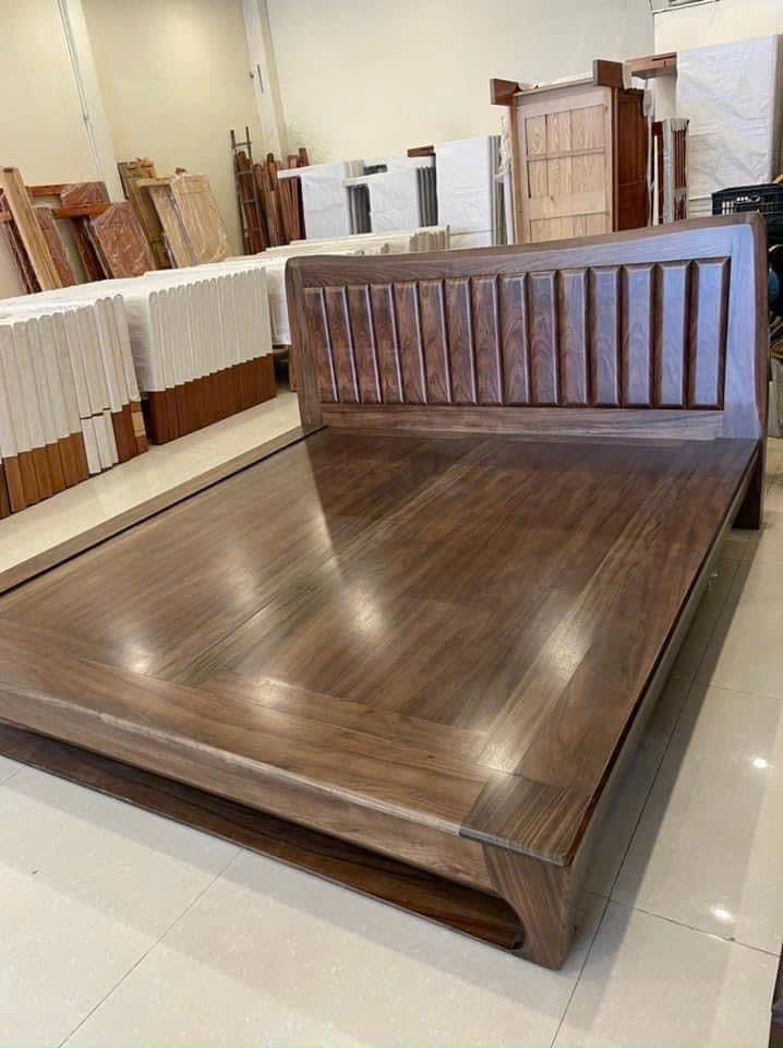 Bộ phòng ngủ gỗ óc chó